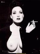 Dita Von Teese nude in Playboy