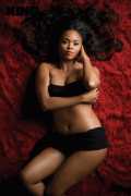 Sharon Leal sexy in King magazine
