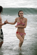 Keira Knightley in a bikini