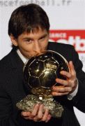 Messi Receives Golden Ball Of The Year